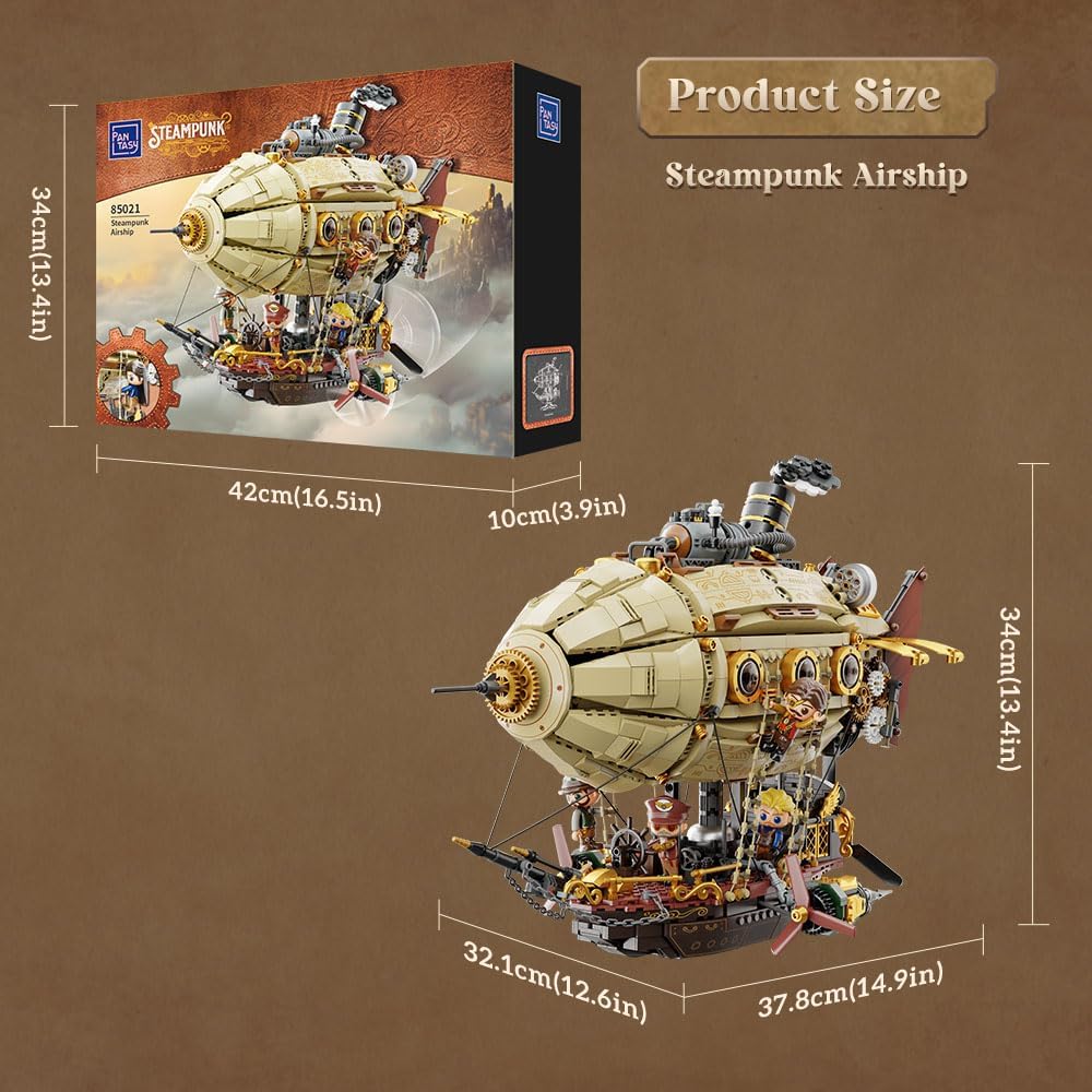 PANTASY Steampunk Airship Model Kit - Thumbnail 2