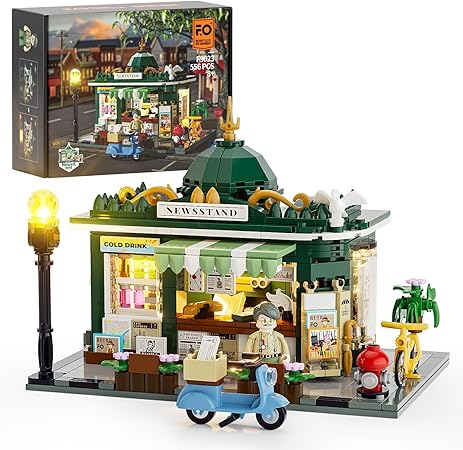 Newsstand Lighting Building Bricks Set