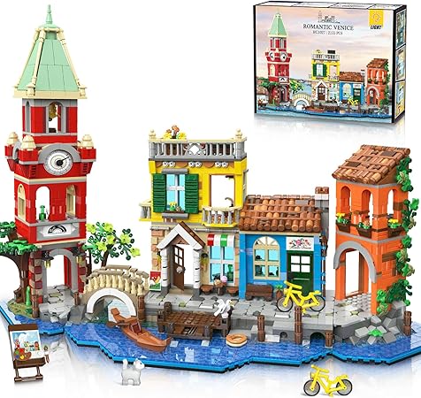 Venice Main Street Building Set for Adults