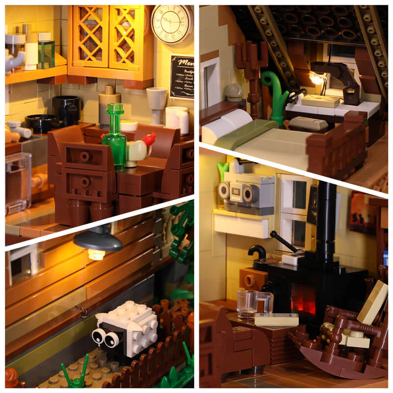 Wood Cabin 2097PCS - Thumbnail 3